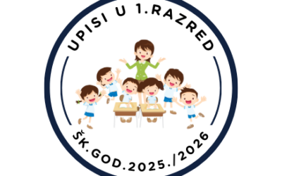 Plan upisa djece u 1. razred osnovne škole u šk.god.2025./2026.