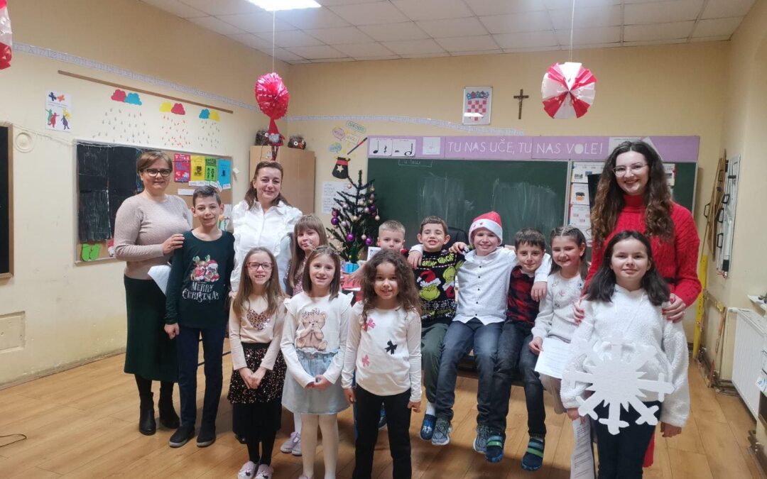 Božićna priredba u Područnoj školi Bučje