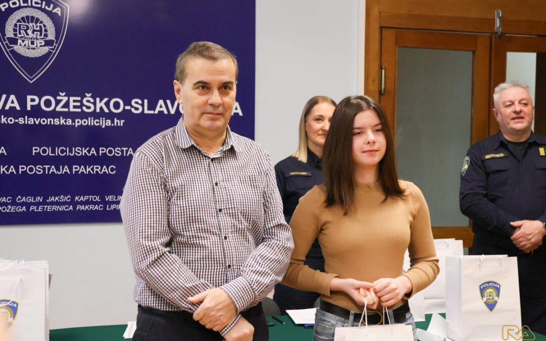Nagrađeni učenici u sklopu kampanje “Dva kotača nisu igračka! Sigurnost je prva zadaća!”