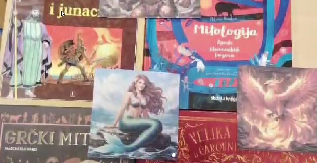 Projekt „Knjiga na dlanu!“ – Mitovi oživjeli u PŠ Bučje